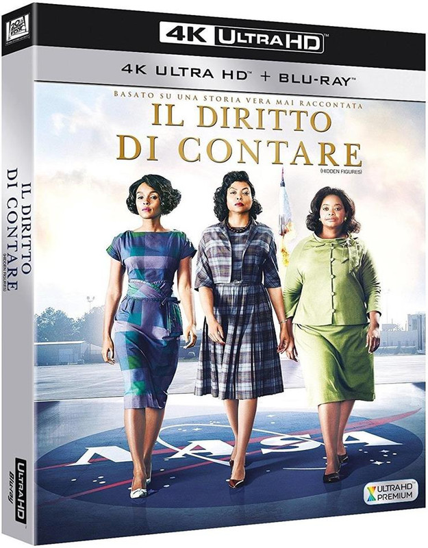 Il Diritto Di Contare (2016) Full Blu Ray UHD 4K ITA DTS ENG DTS HD MA