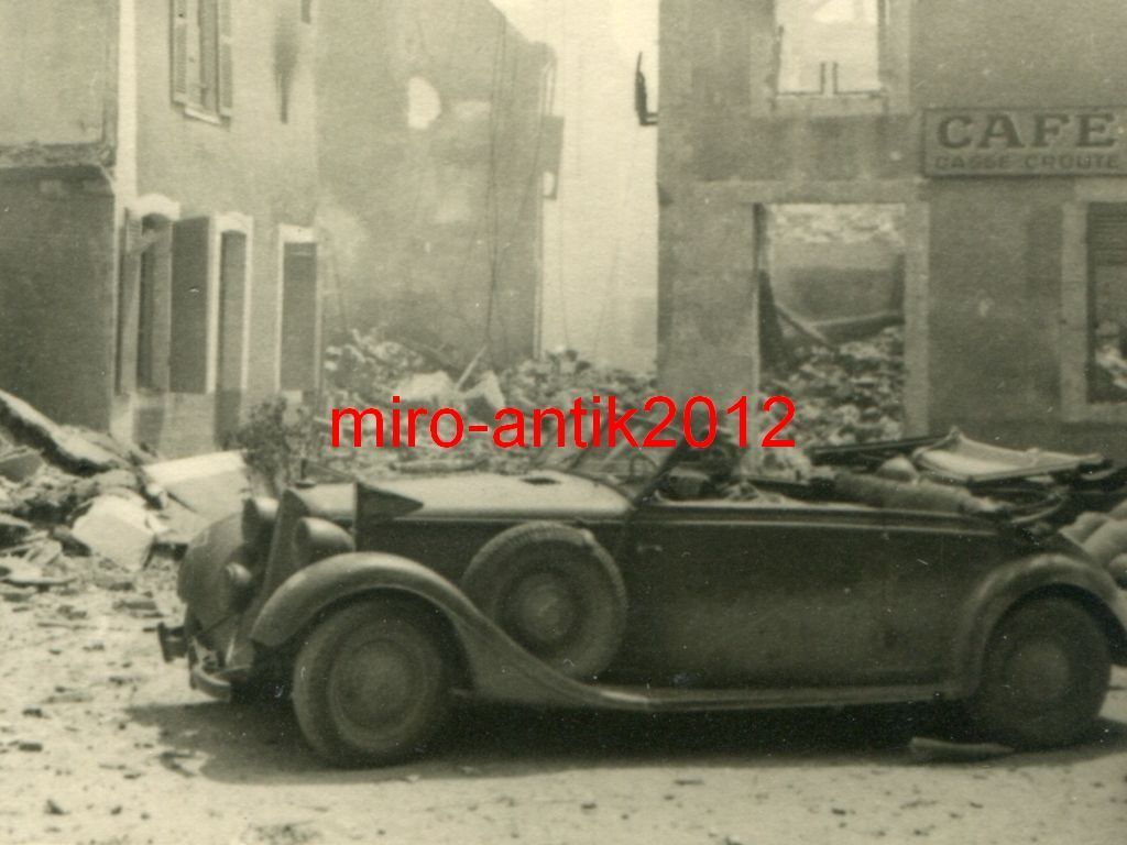 Wehrmacht, PKW des Generalleutnant Ernst Güntzel