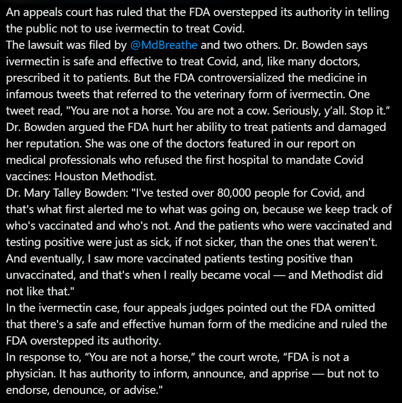 FDA overstepped its authority