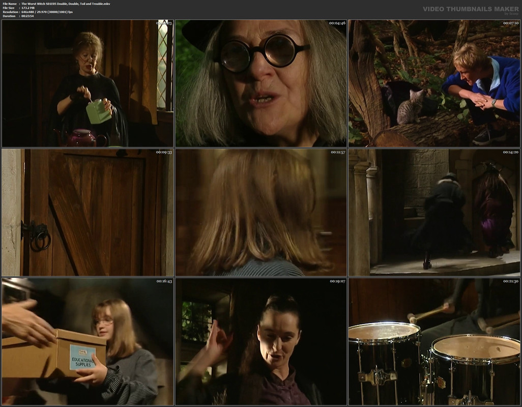 The Worst Witch S01E05 Double, Double, Toil and Trouble.mkv