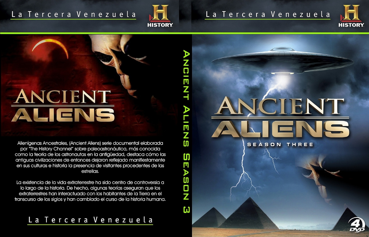 Ancient Aliens season 3 3era Vzla - Alienigenas Ancestrales Tvrip Español (Temporadas 1, 2 y 3) Tvrip Español