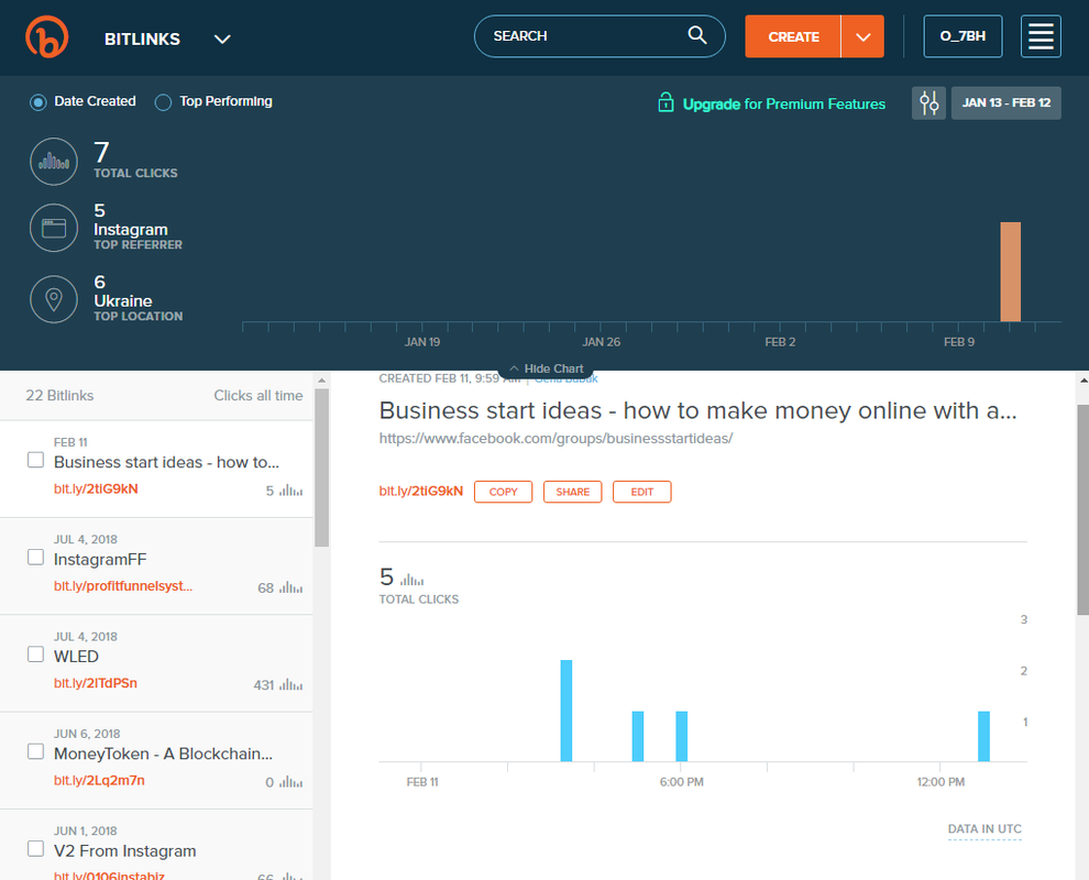USE BIT.LY TO CREATE YOUR TRACKING LINK FOR INSTAGRAM USE BIT.LY TO CREATE YOUR TRACKING LINK FOR INSTAGRAM