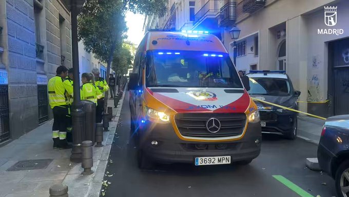 Foto cedida por Emergencias Madrid