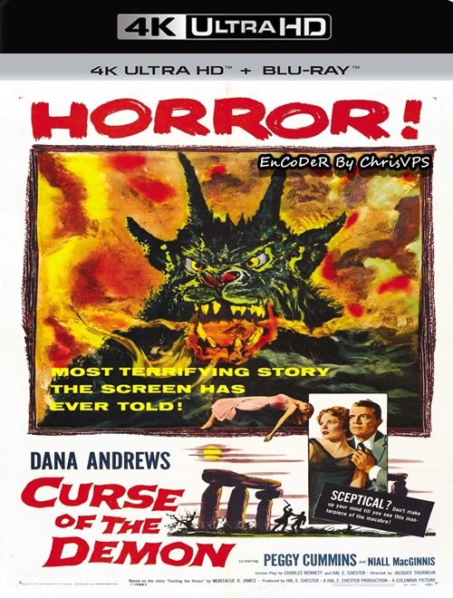 Noc demona / Night of the Demon (1957) MULTI.HDR.2160p.BluRay.FLAC.AC3-ChrisVPS / LEKTOR i NAPISY