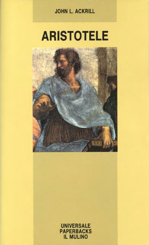 John L. Ackrill - Aristotele (1993)