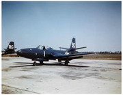 3 FH-1 of VMF 122 at Cherry Pt in 1947