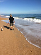 Walking-on-beach