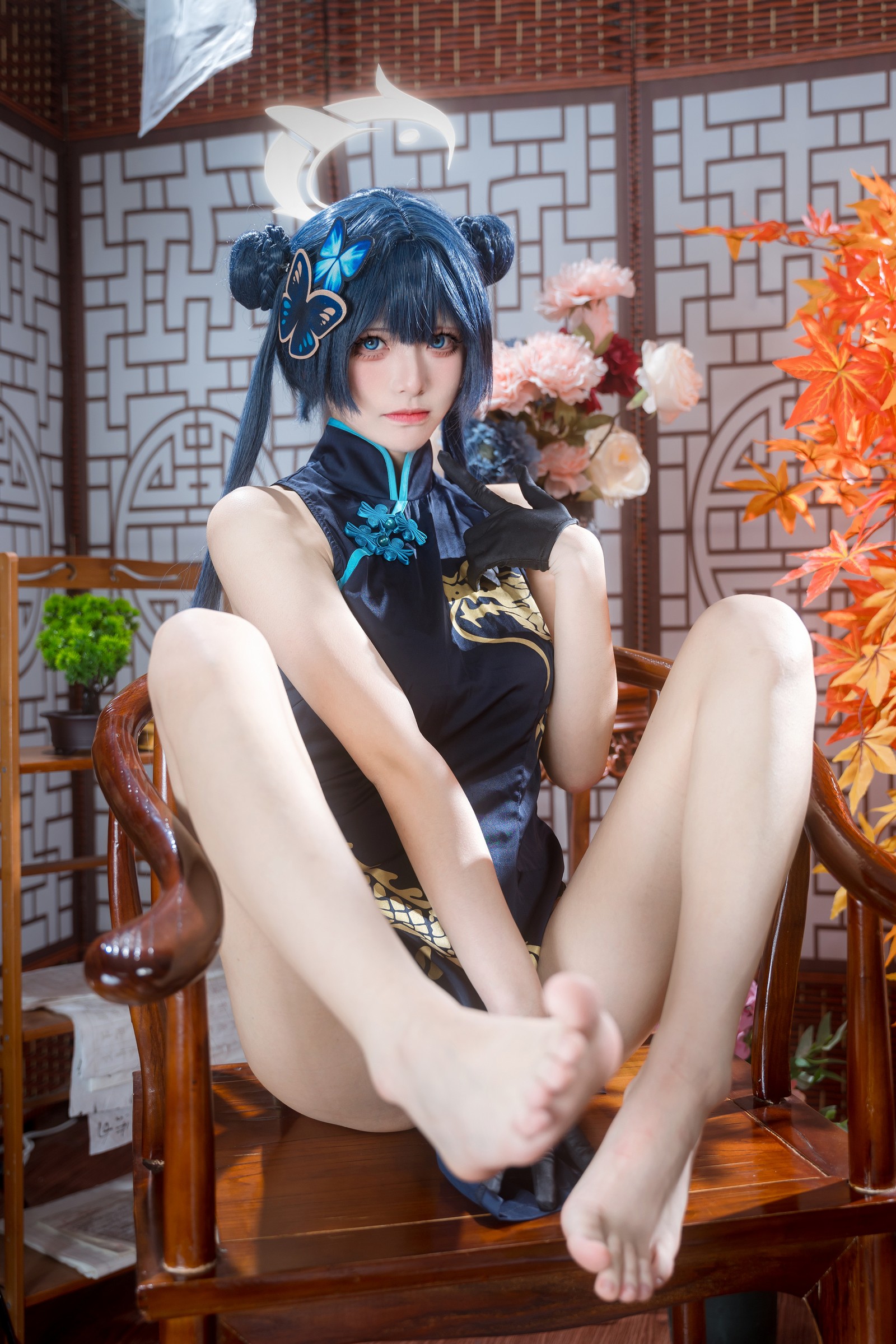 九柒喵 – 碧蓝档案 妃咲 Cos 高分辨率写真（28P-137M）蓝档案角色合集插图8