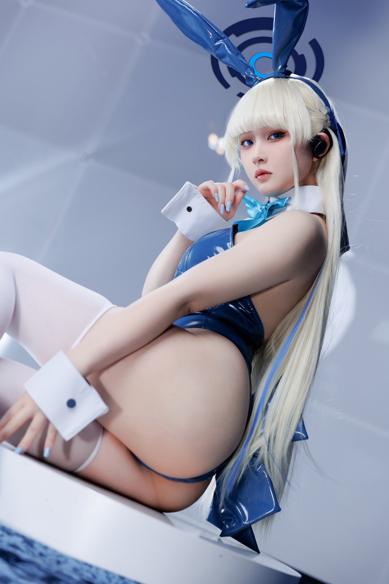 屿鱼 Yuyu Toki × 飛鳥馬トキ 蓝色兔女郎 Cosplay 写真集（45P｜522MB）插图1