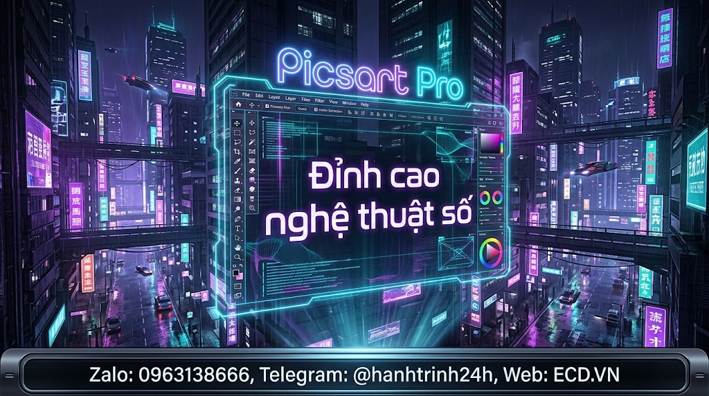 kiếm tiền picsart pro