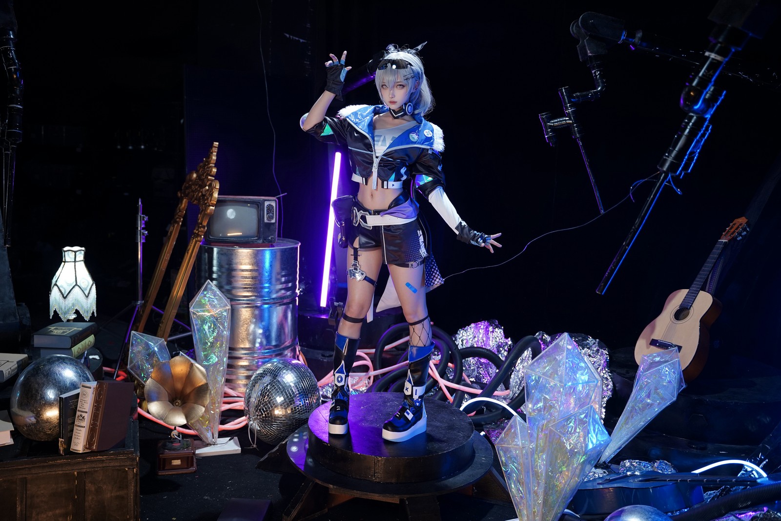 Seya-狮砸 – 银狼 万叶 Cos 写真合集（18P-154.4MB）人气角色联动插图5