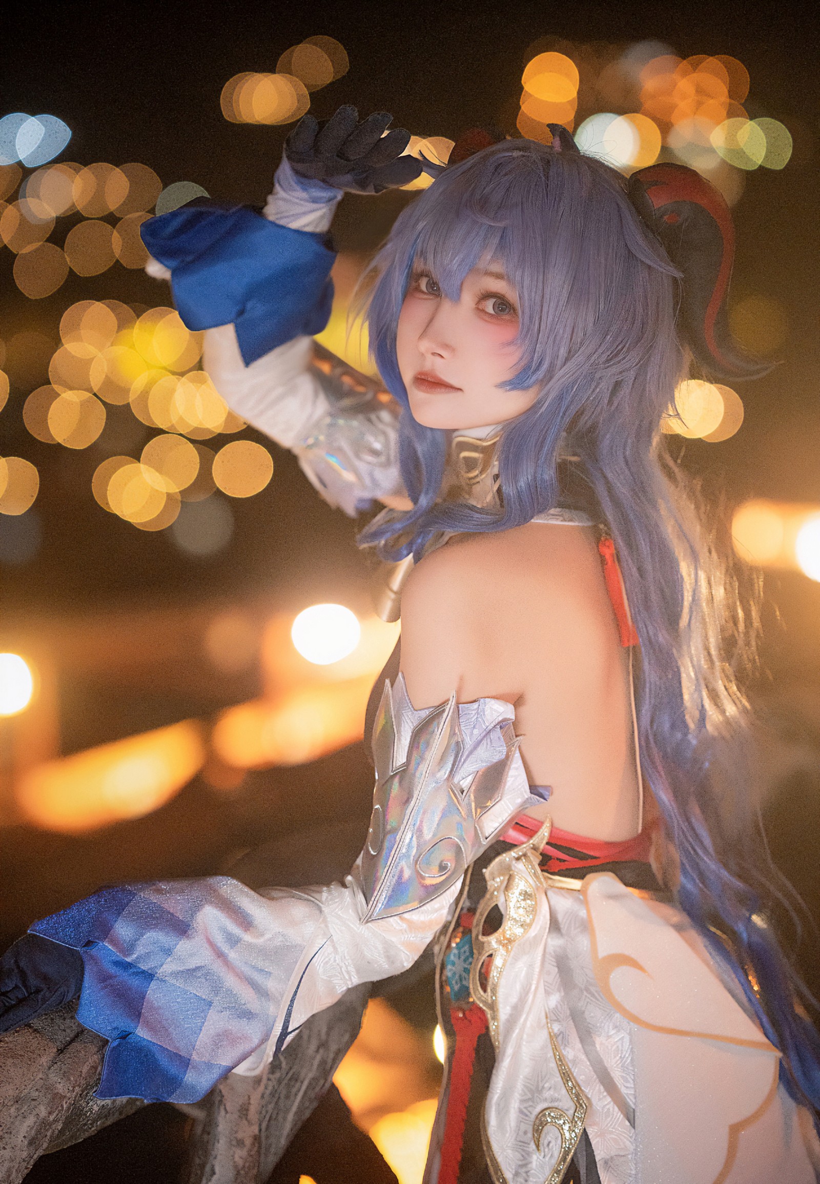 一千只猫薄禾写真 – 原神 甘雨 Cosplay 高清写真套图（16P / 38MB）插图1