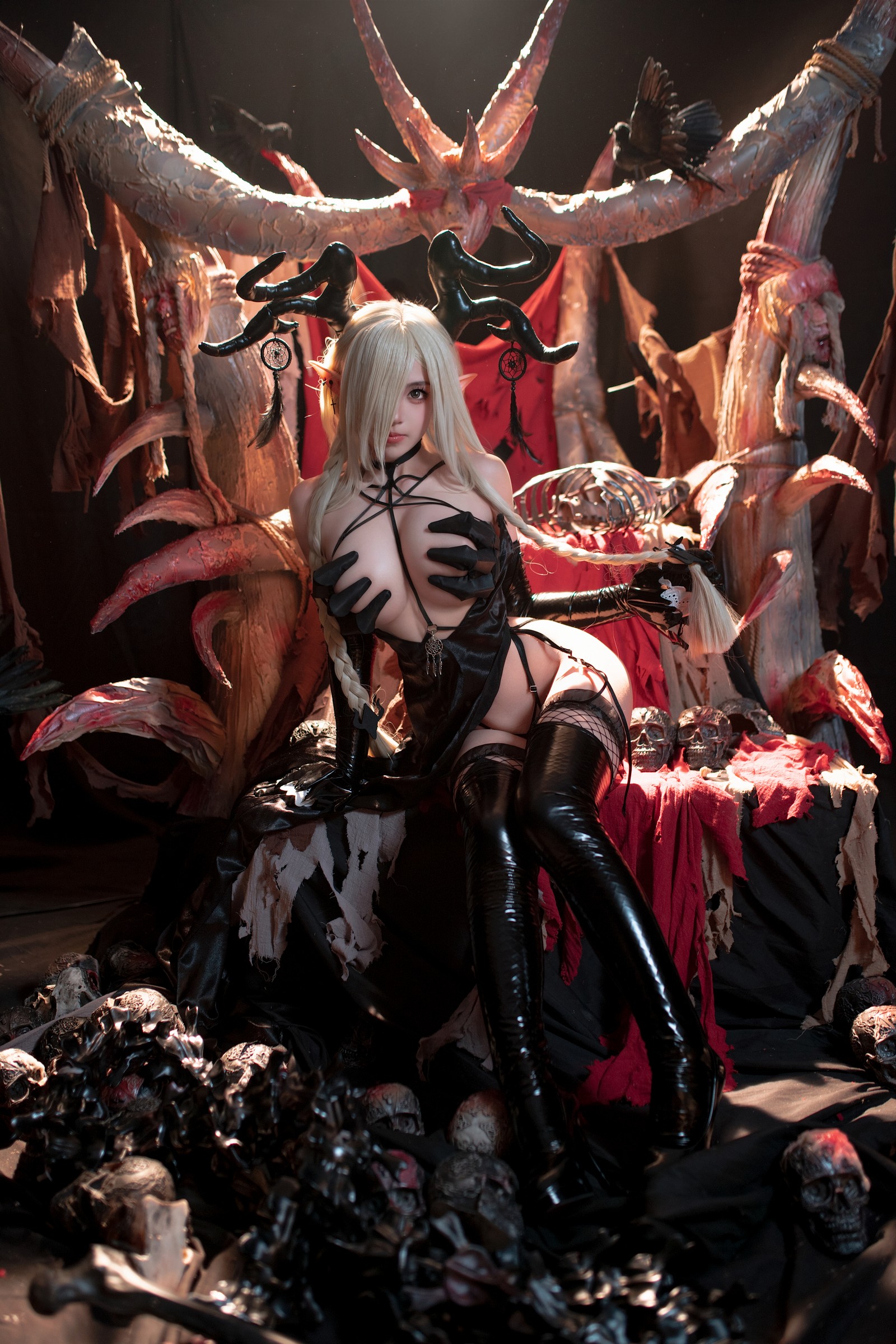 Bangni邦尼 – 碧蓝航线 尾张 Cosplay 高清写真集（81P-8V-1.45GB）插图4