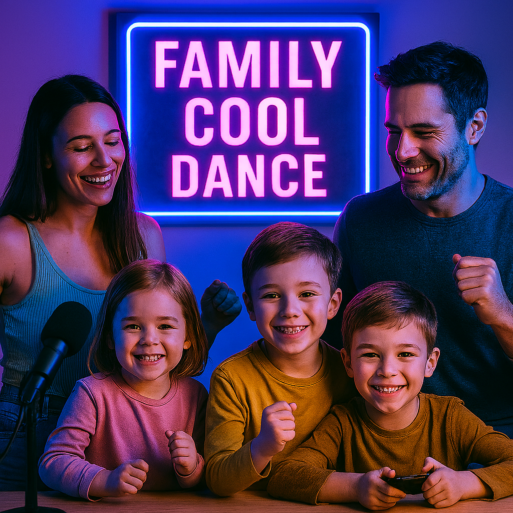 Pochette Family Web Radio Jeunesse / Cool Dance