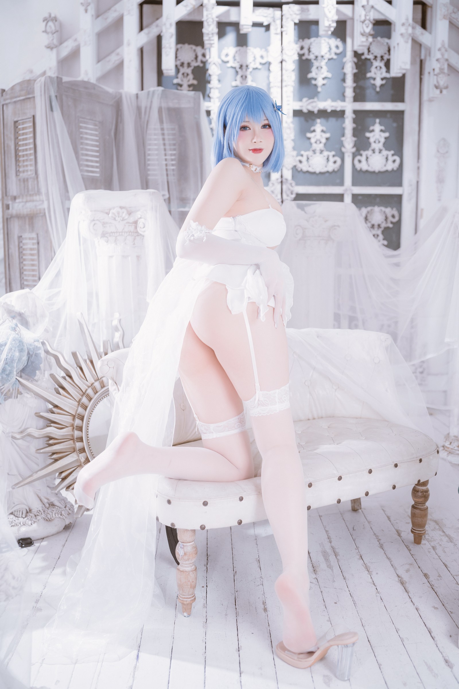 兔胖胖min – 碧蓝航线 恰巴耶夫 Cosplay 写真集（40P-199.7MB）插图8