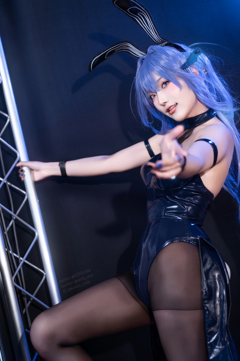 切切Celia 花园兔女郎 Bunny Cosplay 高清写真图集 41P插图8