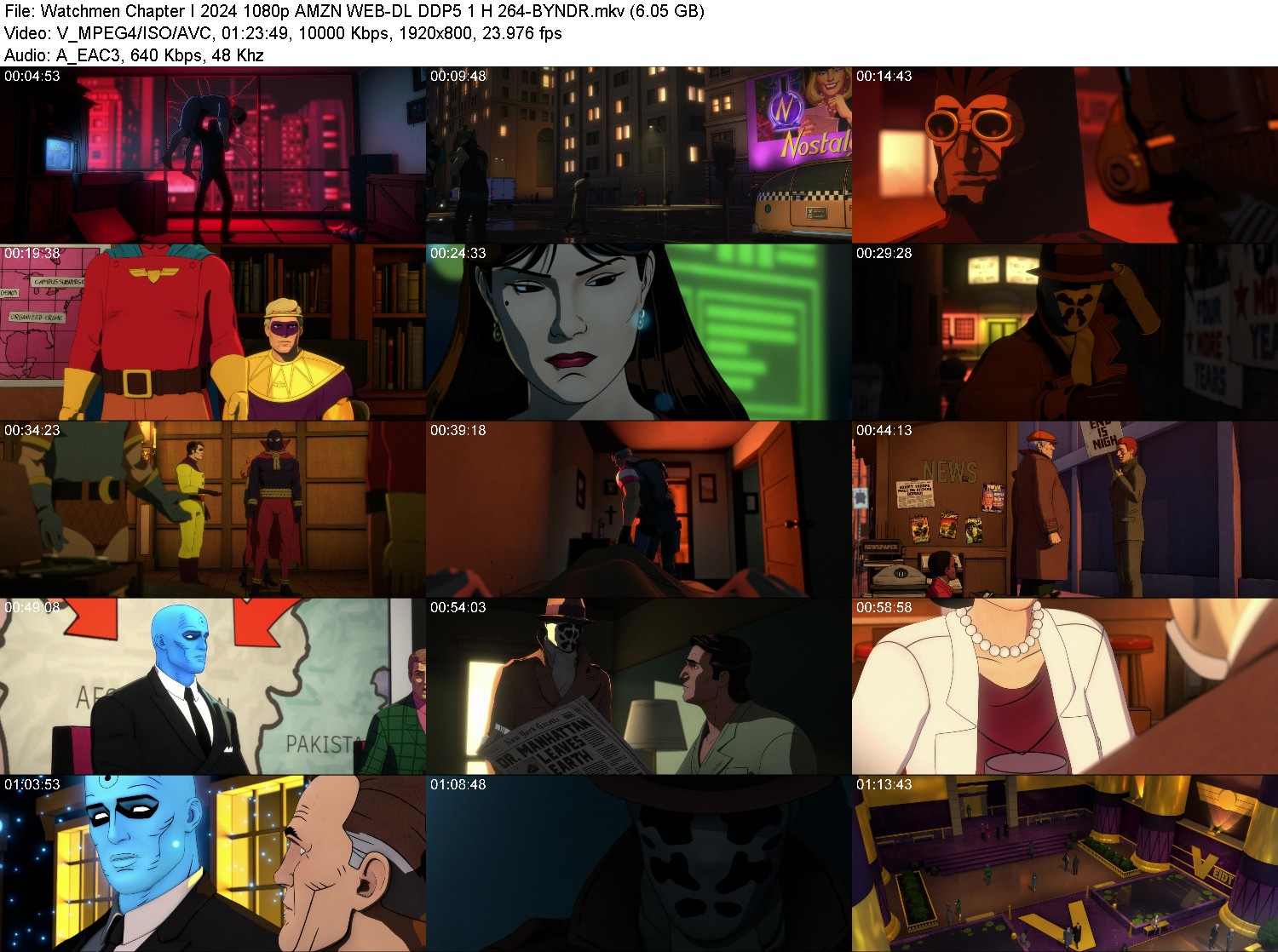 [RG] Watchmen Chapter I (2024) 1080p AMZN WEBDL DDP5.1 H 264BYNDR