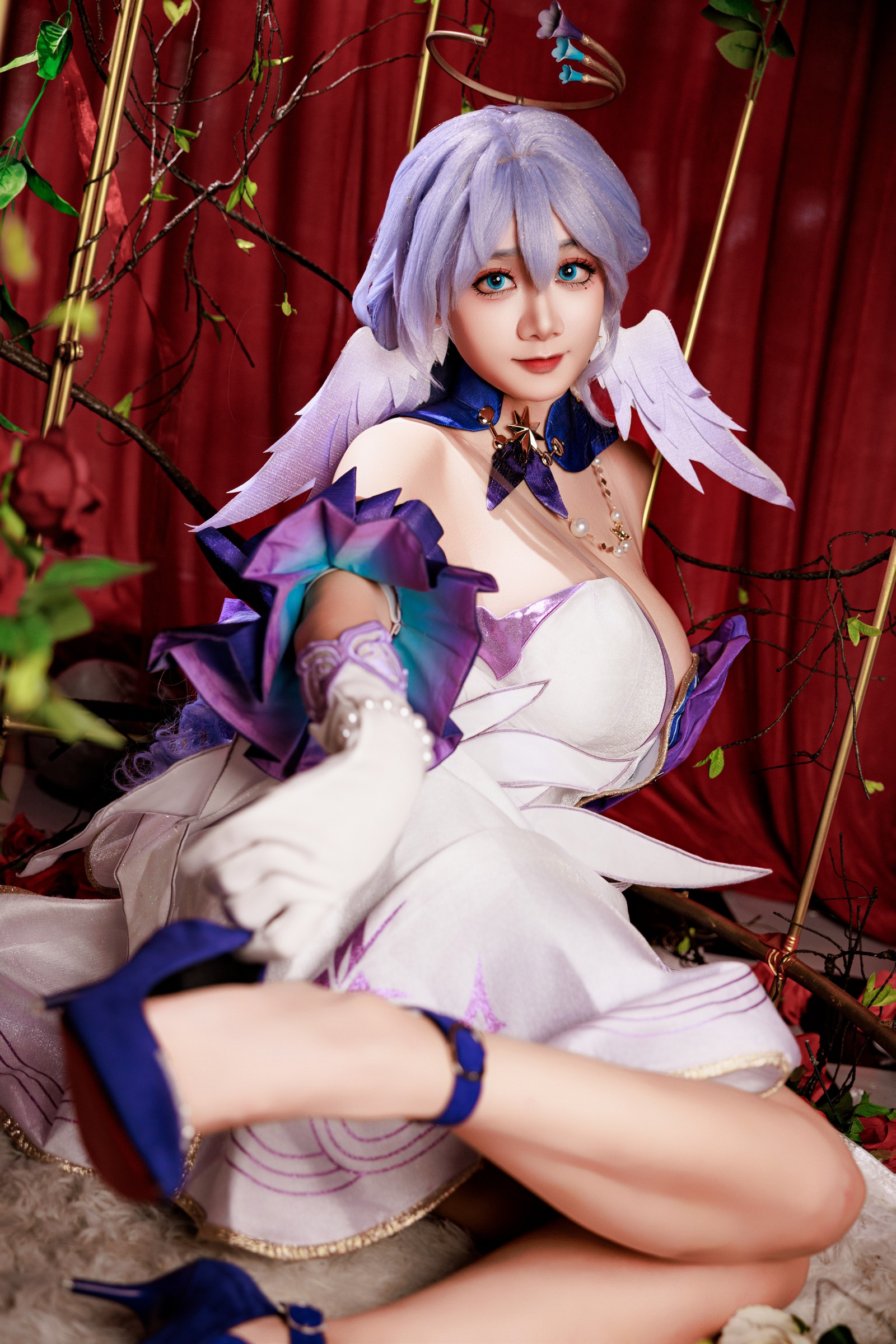 阿雪雪写真崩坏星穹铁道·知更鸟Cosplay图集（90P+1V / 1.04G）高清写真插图3