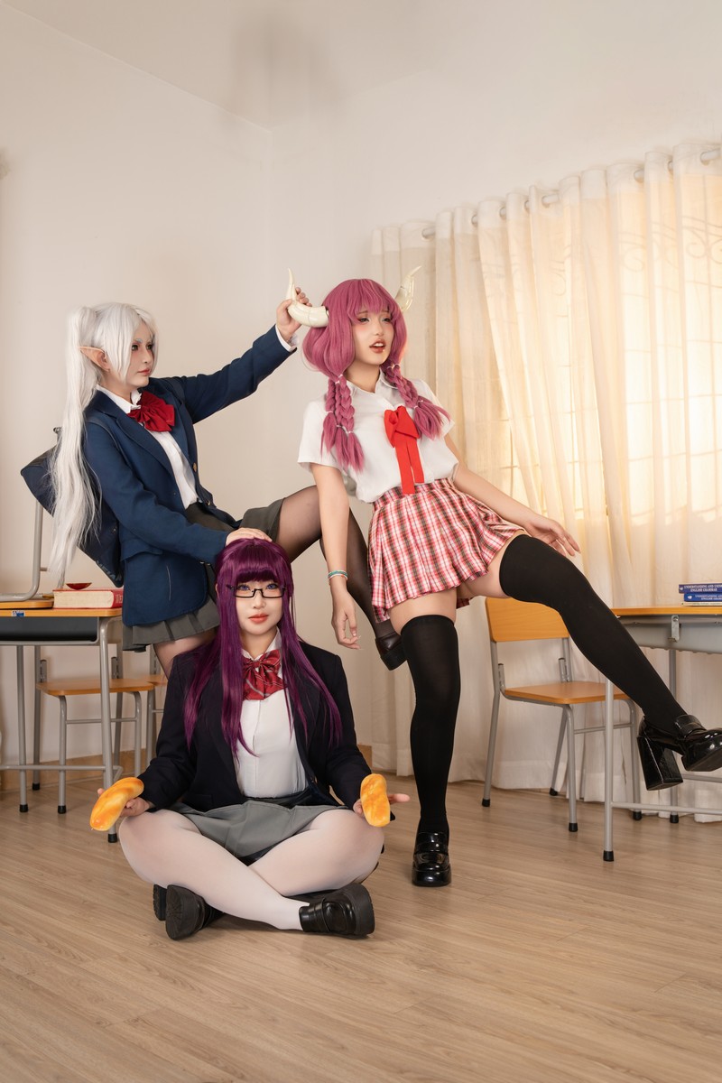 MiMi Chan 芙莉莲 Frieren Cosplay 联动写真图集【41P-424.4M】插图4