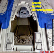 sw custom painted a-wing cockpit z2.1