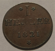 1 HELLER - Frankfurt/Alemania, 1821. Dedicado a Sol de Cabellera IMG-20201007-091811
