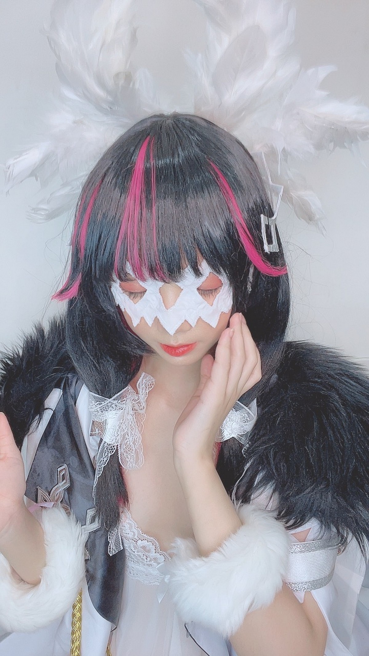 PoppaChan Columbina Cosplay Set (Genshin Impact Fatui) – 146 Photos 346MB插图5