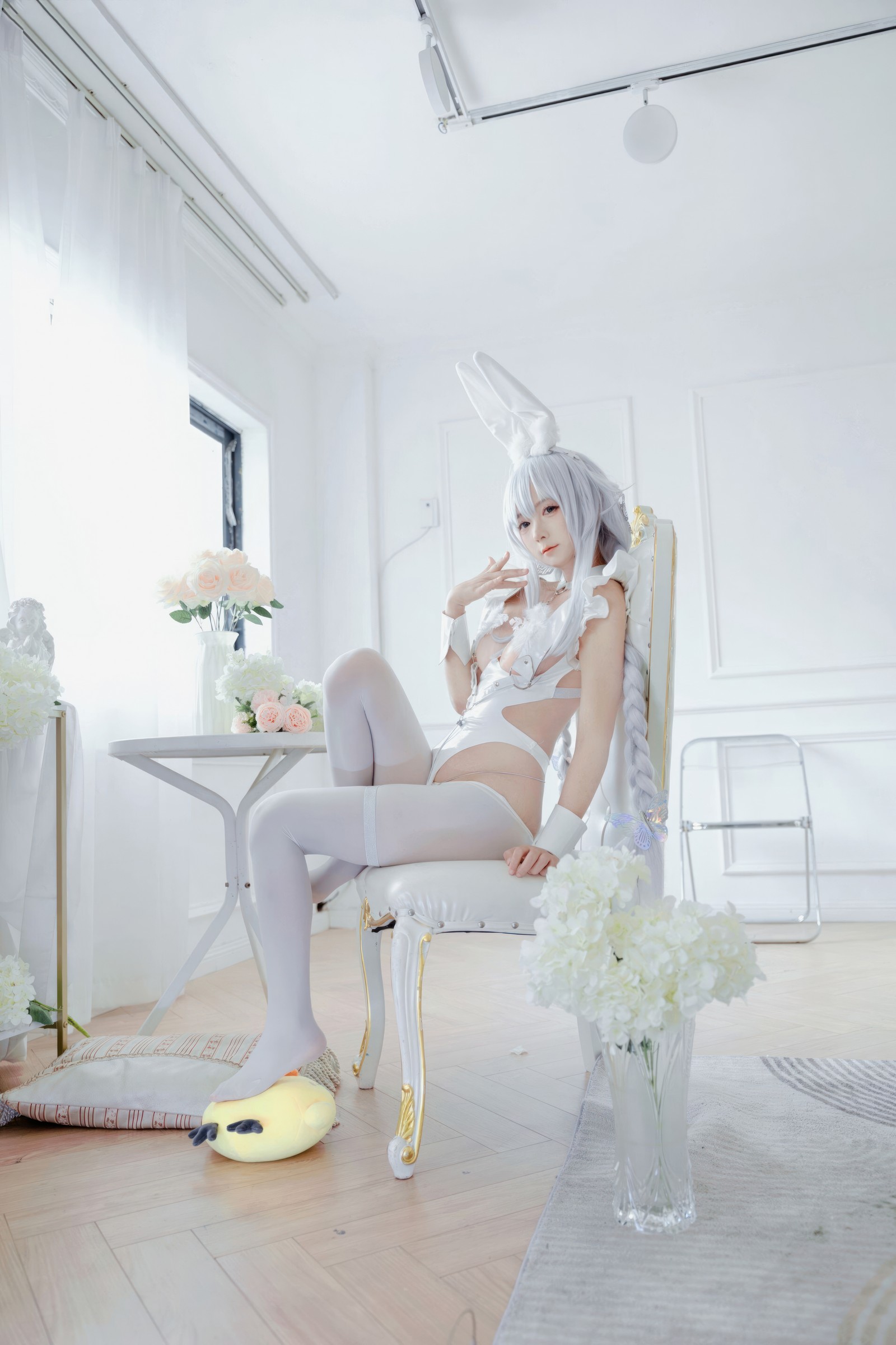 喜欢爱理吗套图：碧蓝航线恶毒·白兔COS高清写真（37P-219.3M）插图2