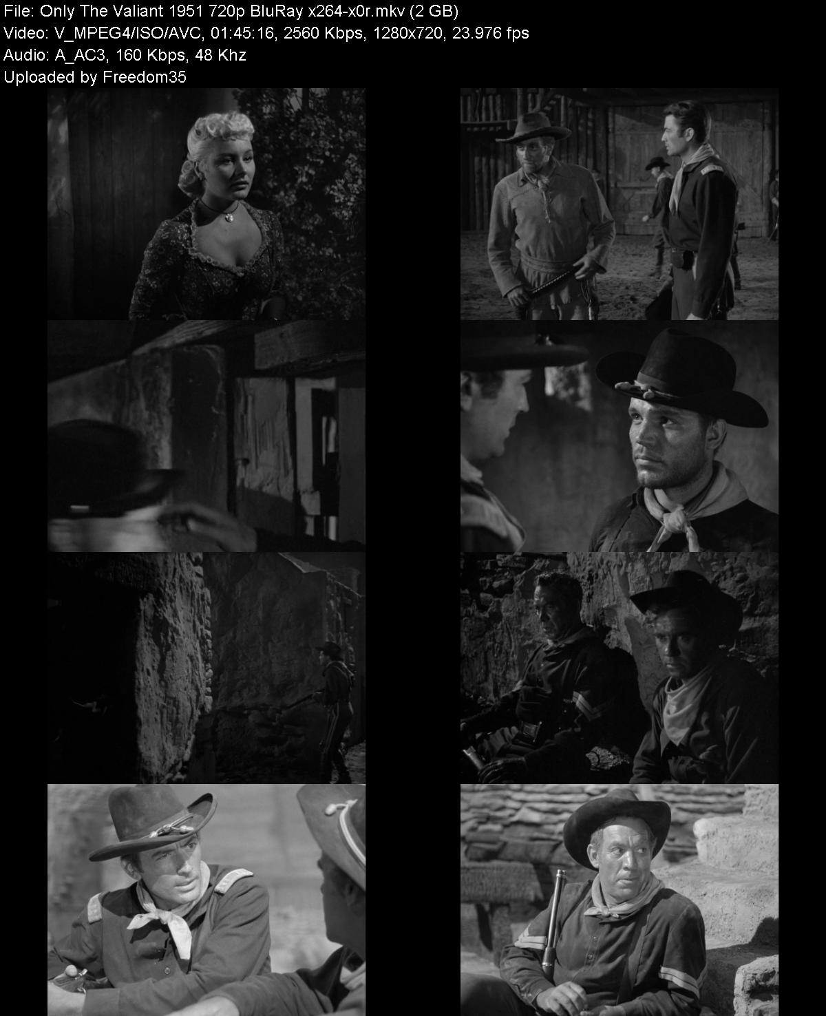 Only-The-Valiant-1951-720p-Blu-Ray-x264-