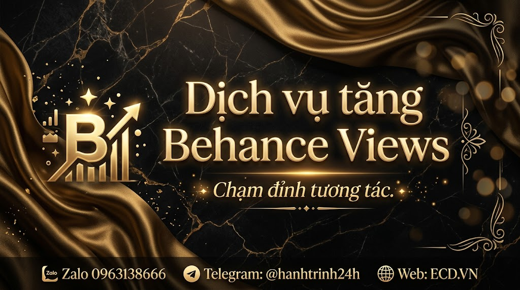 dịch vụ tăng behance views vĩnh viễn tăng follower