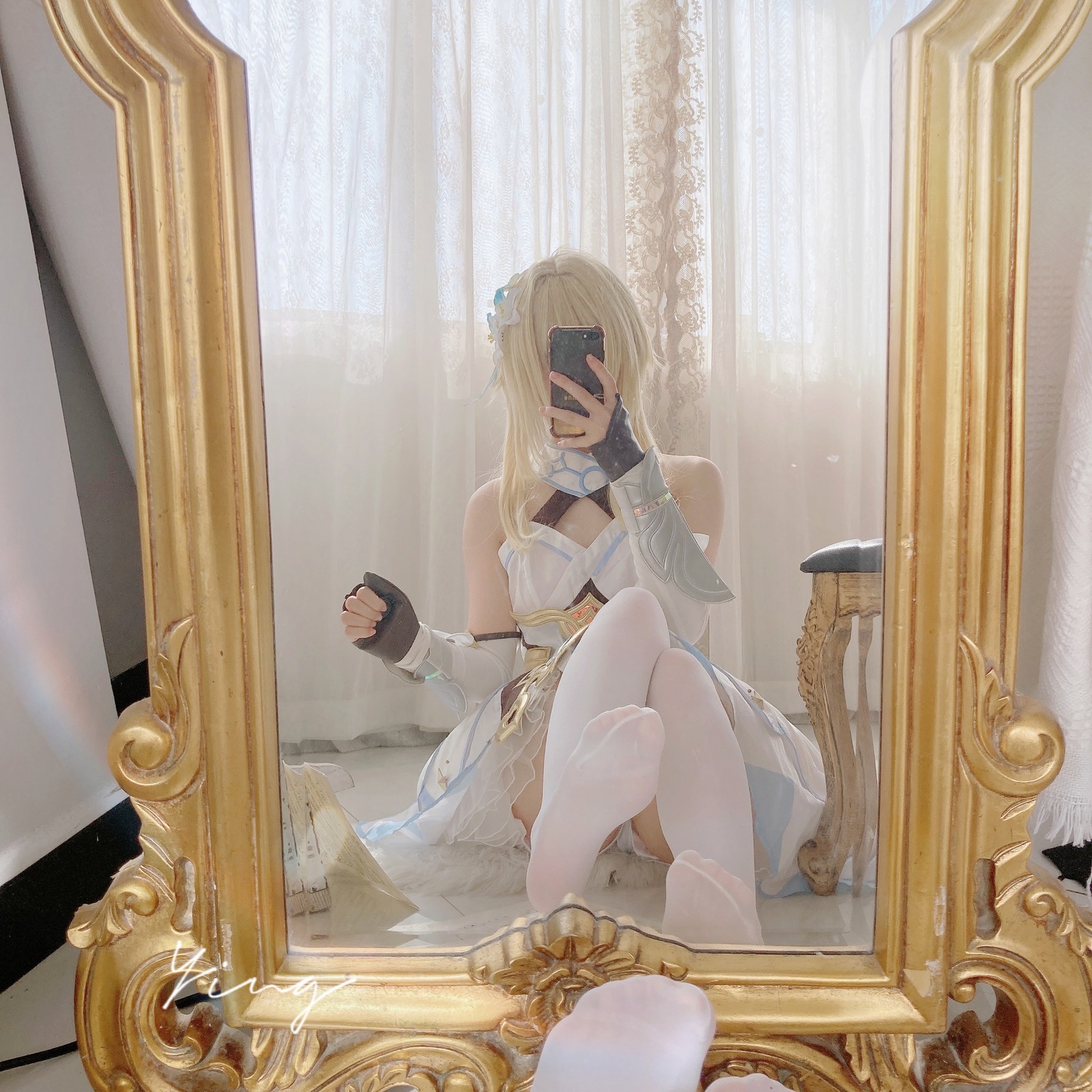 Seele麦麦荧纯白物语 Cosplay｜原神主题高清写真集（145P-445MB）插图7