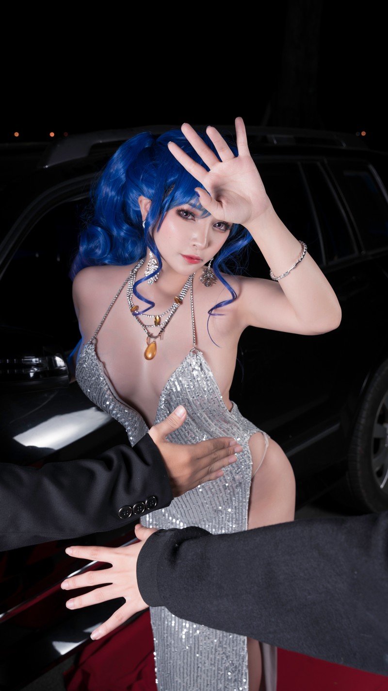 MiMi Chan & UyUy 圣路易斯 × 檀香山 Cosplay 碧蓝航线双人写真图集【49P-583.6M】插图5