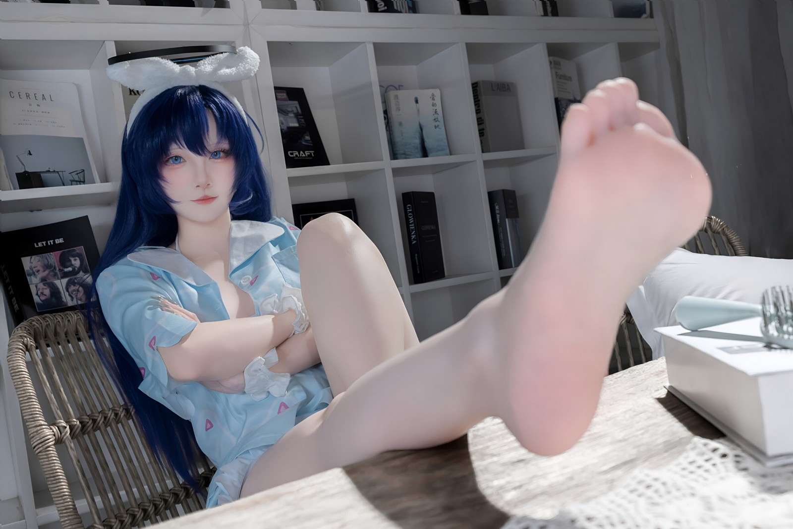 纸悦Etsu_ko《优香睡衣》居家风私人写真｜温柔系图集[35P-209M]插图8