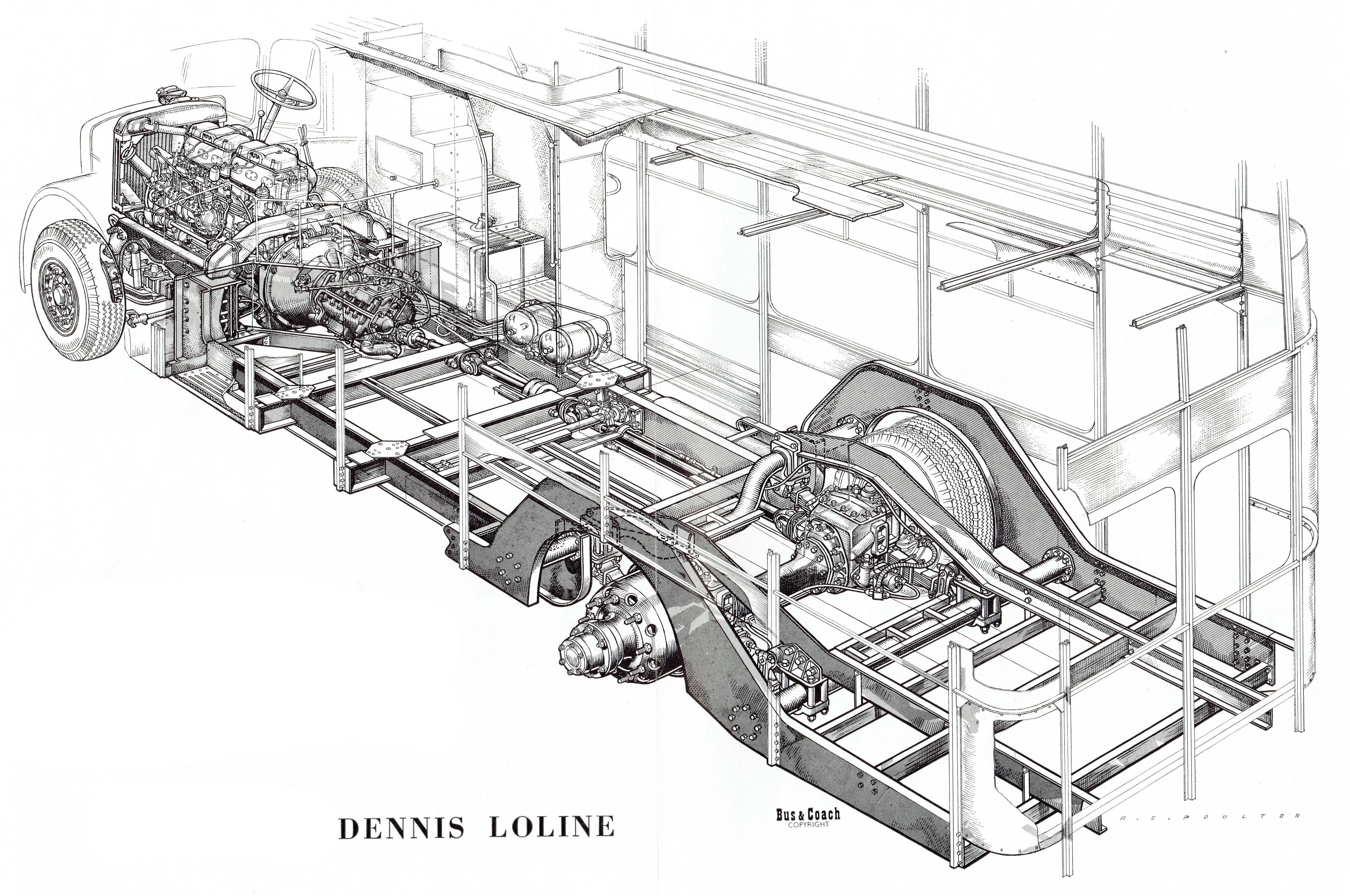 Dennis Loline chassis Willowbrook bodywork(1958) — Postimages