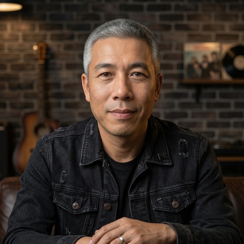 Denim đen
