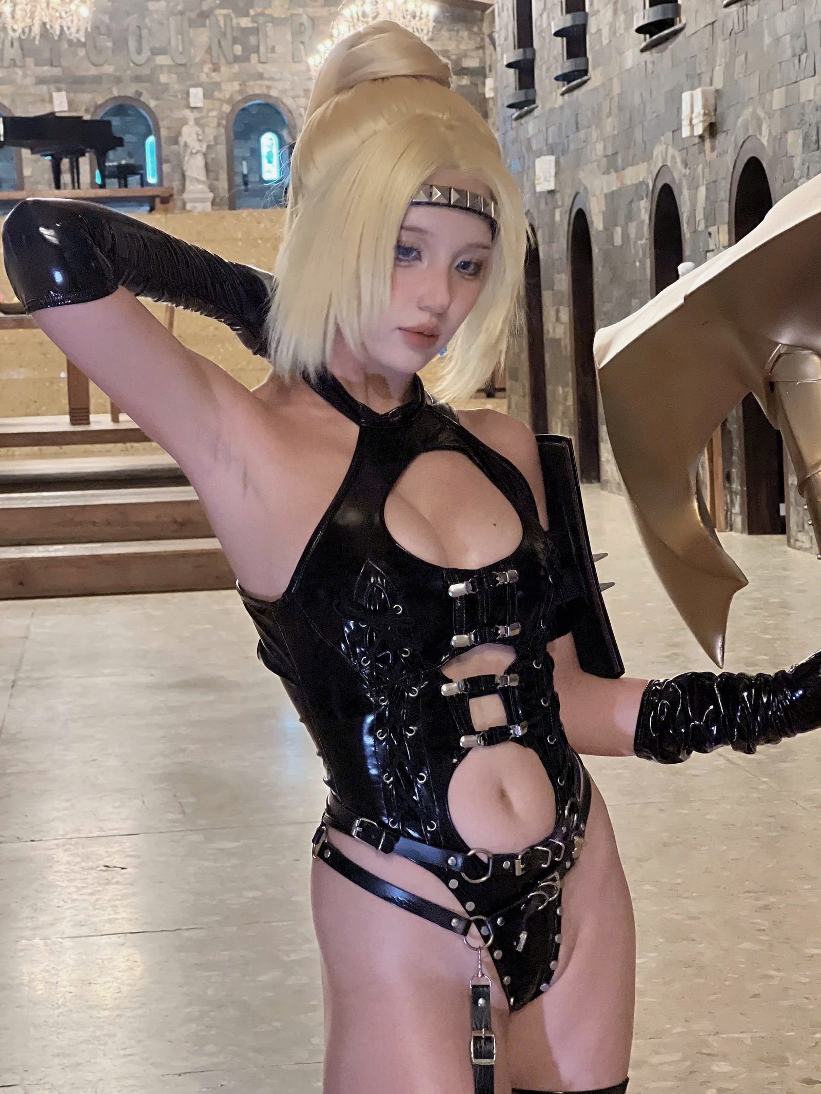 Puy Puy (Puypuychan) – Tsubasa Hanekawa Bakemonogatari Cosplay 高清写真（52P-241.1MB）插图