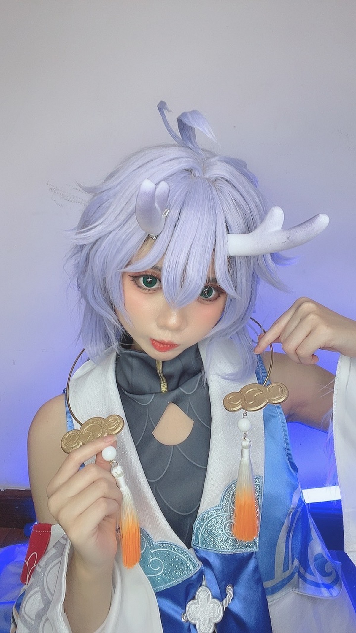 PoppaChan Bailu Cosplay Pack (Honkai Star Rail) – 155 Photos 12 Videos 457MB插图9