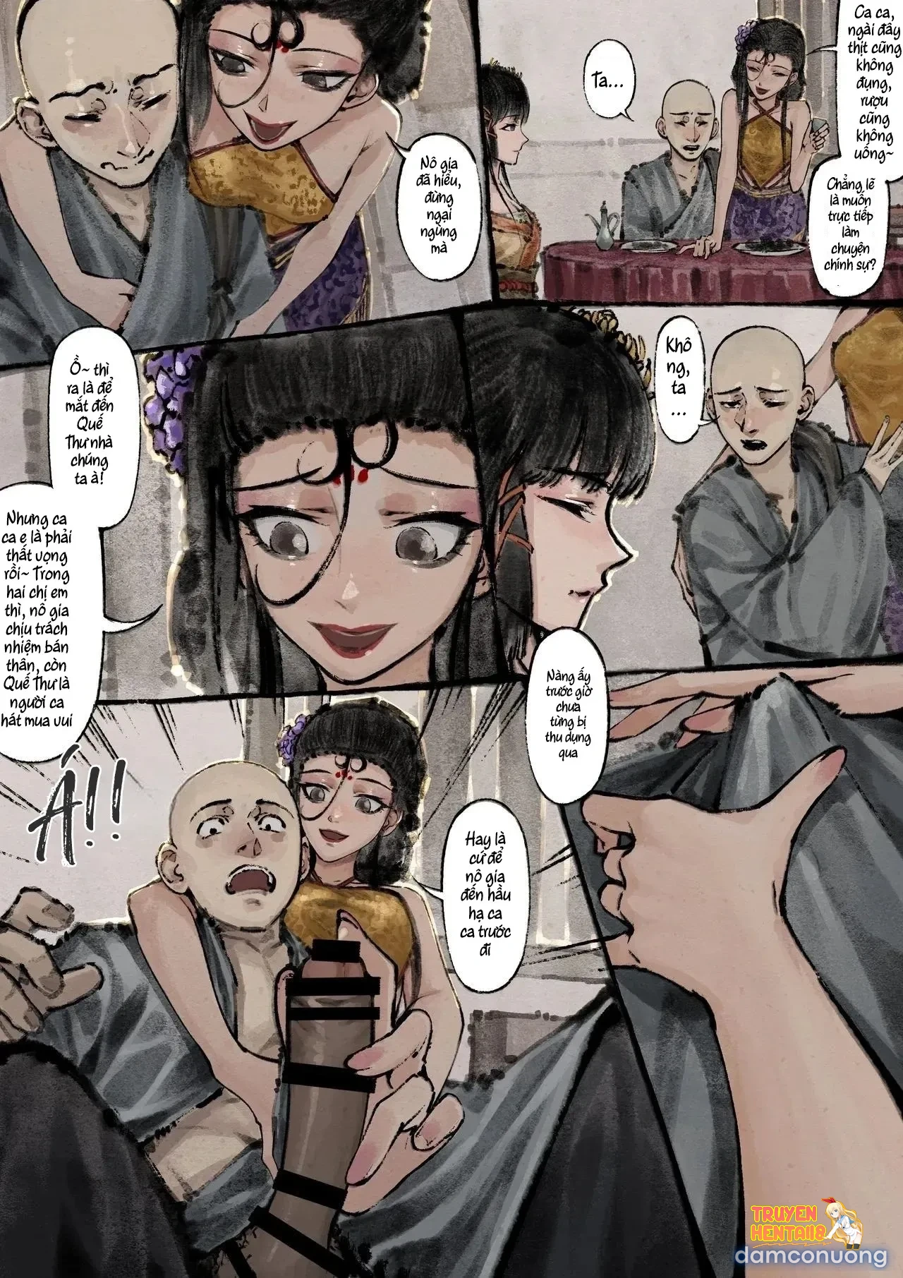 Trang truyện tmpoe7ot7hj trong truyện tranh Kim Bình Mai - Chapter 12 - truyenhentai18.net