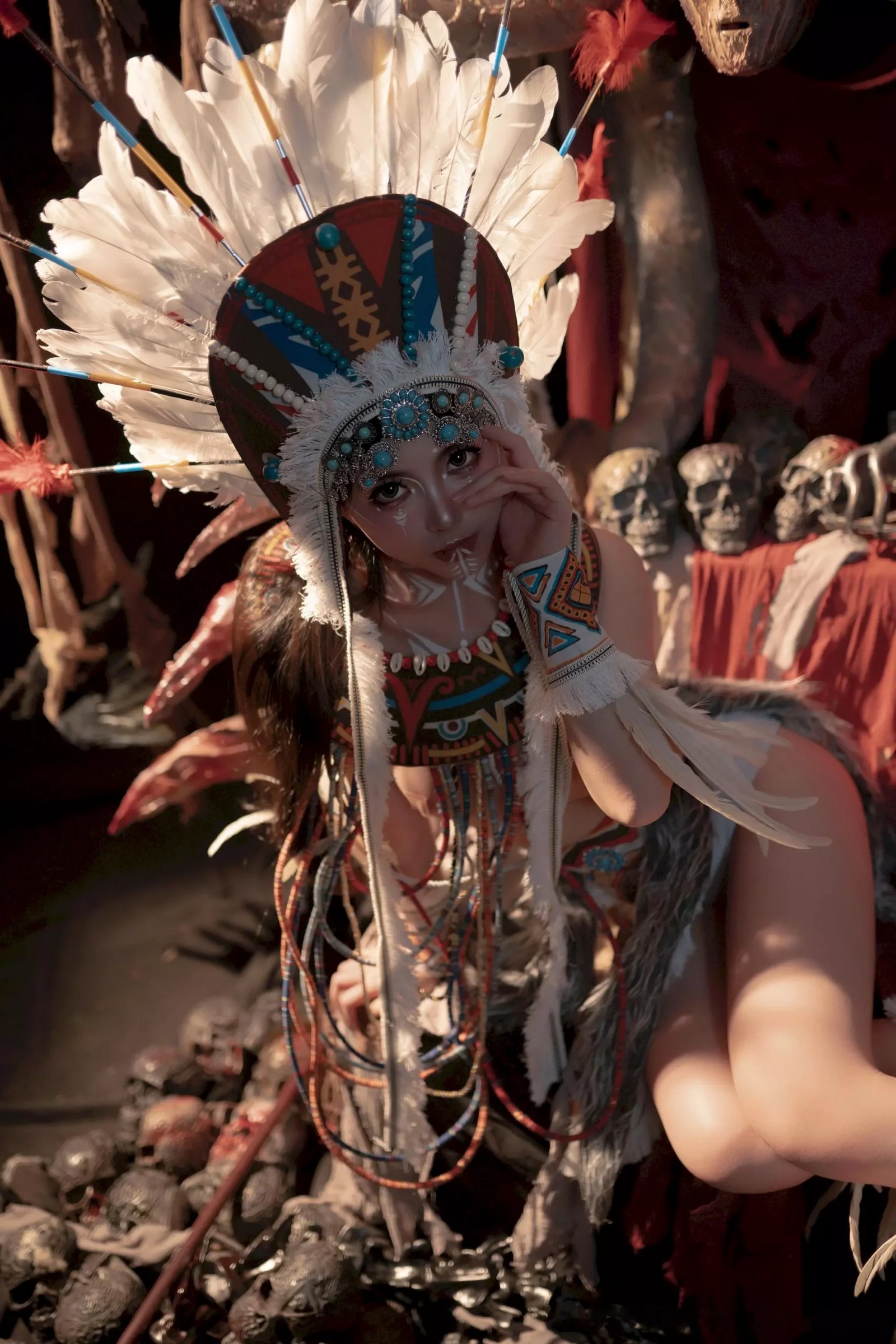 Bangni邦尼 – 印第安（紫舞龙）Cosplay 写真集（99P-355.3MB）插图6