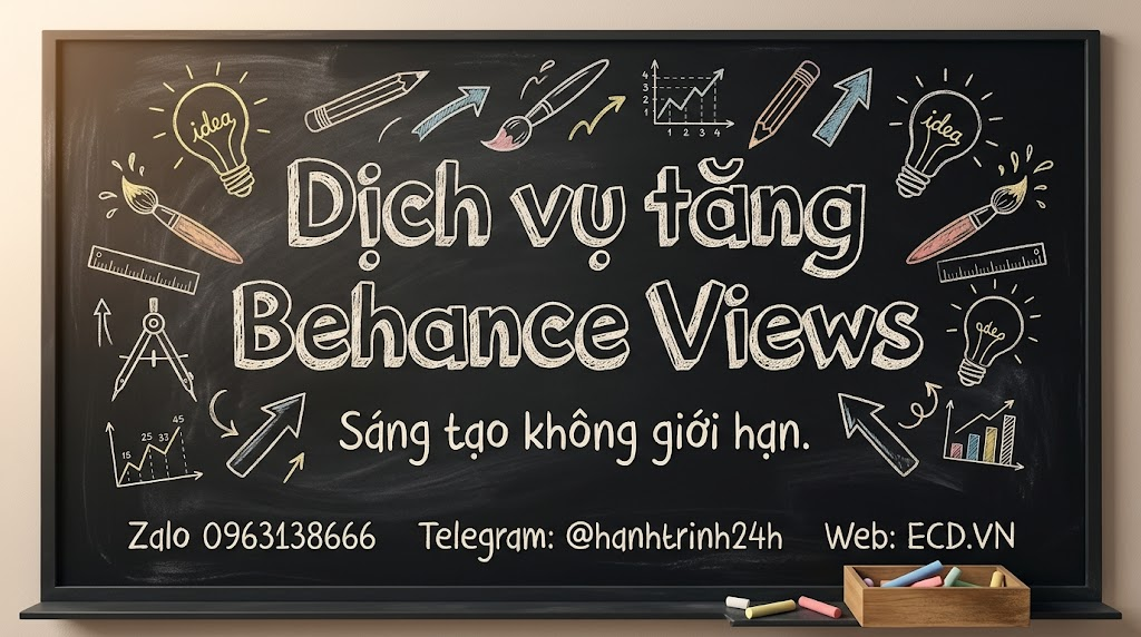 dịch vụ tăng behance views 2025 tăng comment