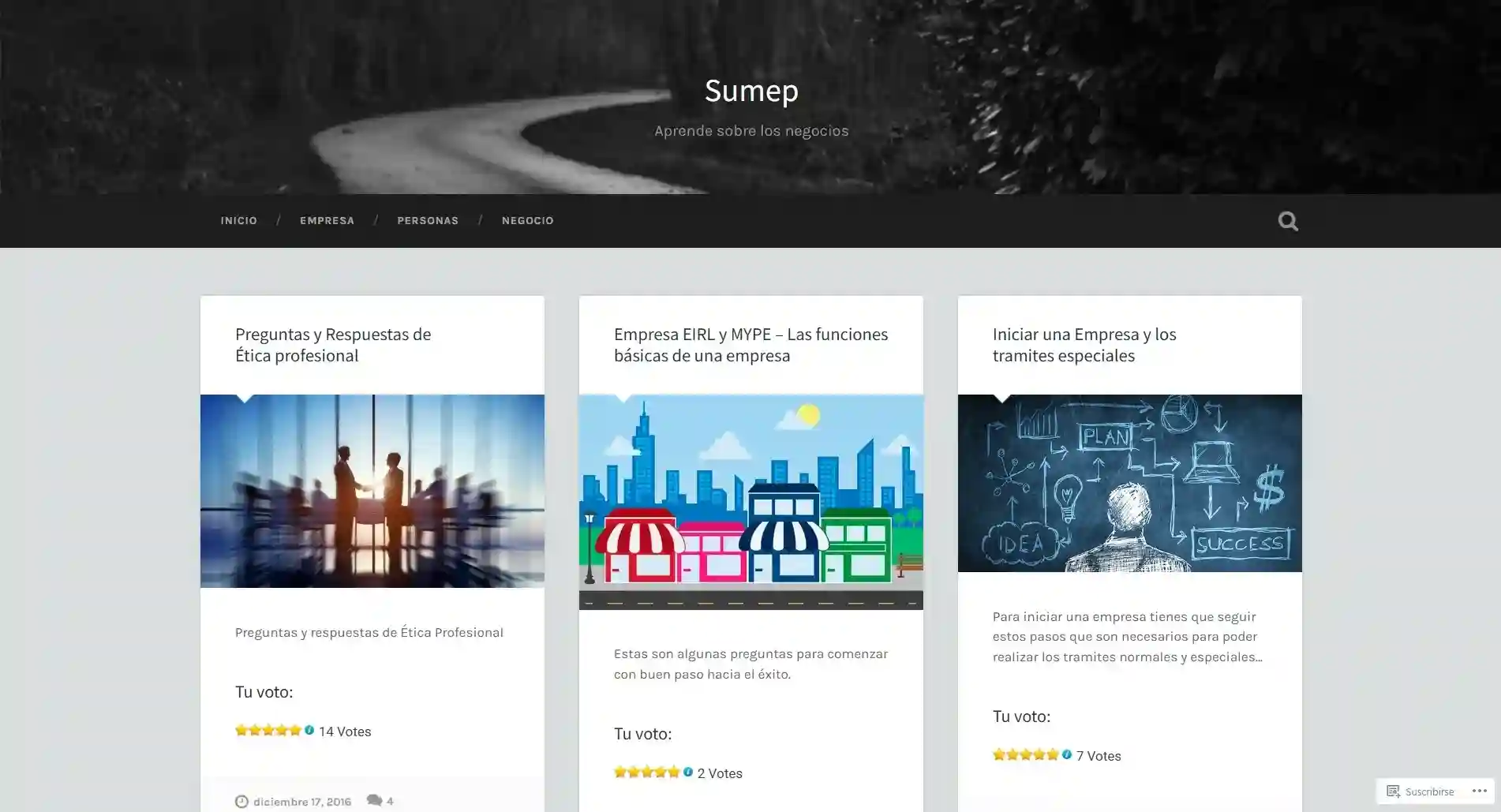 Sumep - Centro de aprendizaje