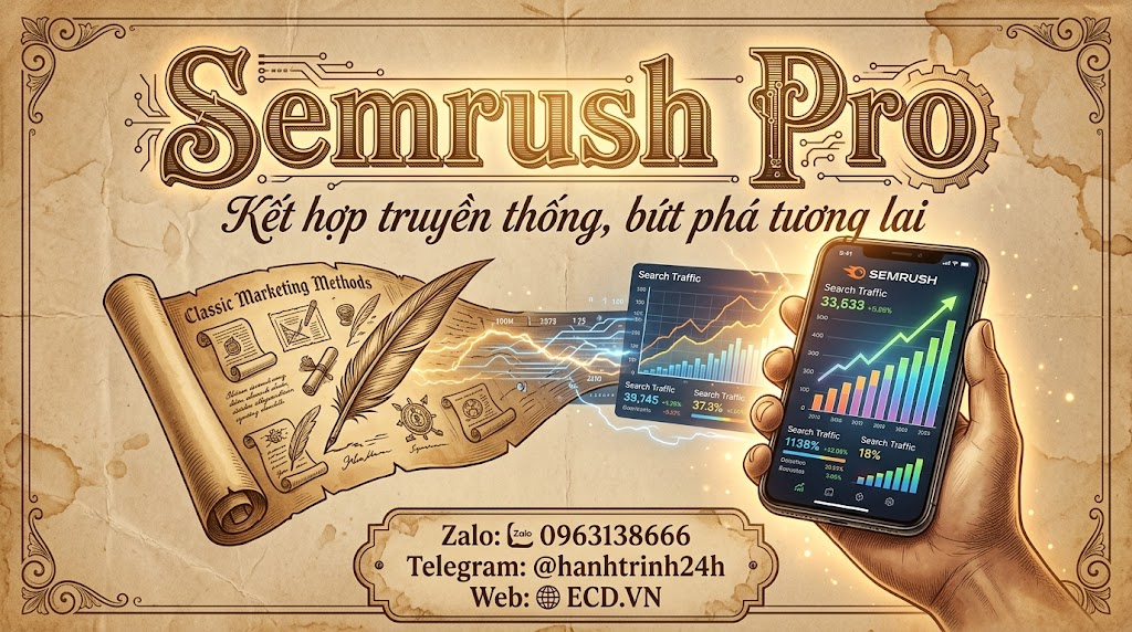 semrush pro cho dự án SEO