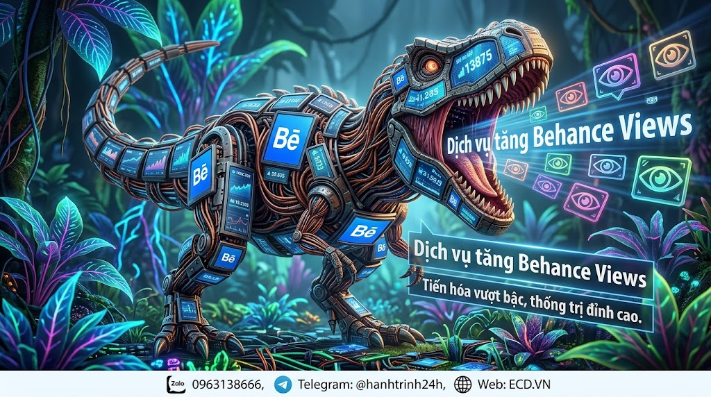 dịch vụ tăng behance views vip cho portfolio