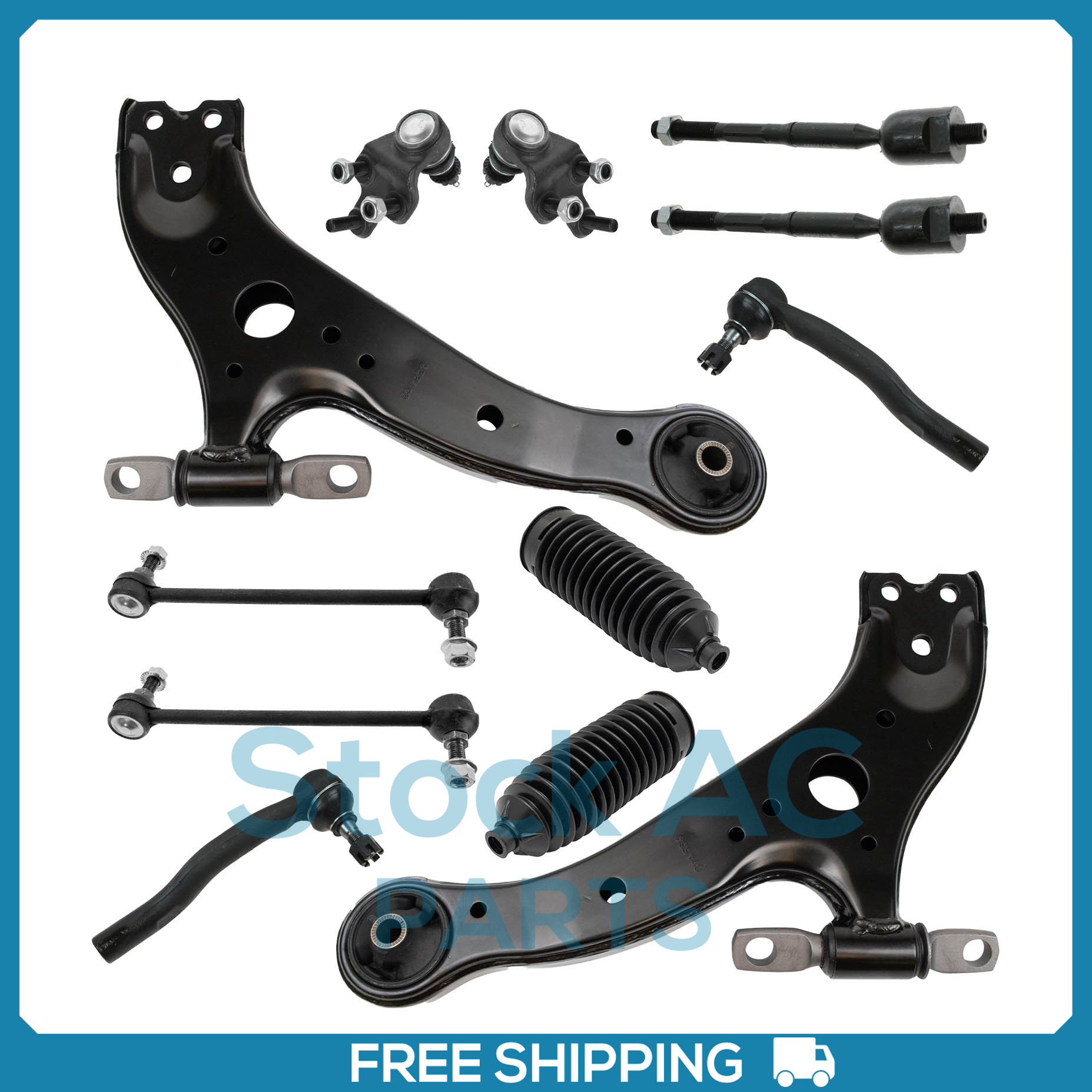 New Suspension Kit for 02-03 Toyota Camry Front End - 12pcs | eBay