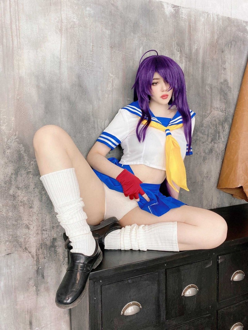 Alina Becker 关羽 Kanu Unchou Cosplay 一骑当千角色写真【59P-23.7M】插图2