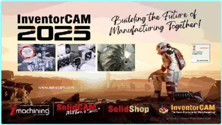 InventorCAM 2025 SP3 for Autodesk Inventor 2018-2025 (x64) Multilingual – (6.17 GB)