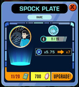 Spock-plate