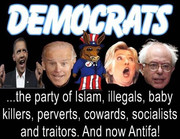 Democrats party of antifa