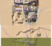 CP&P Route Map (North Up - With Labels)