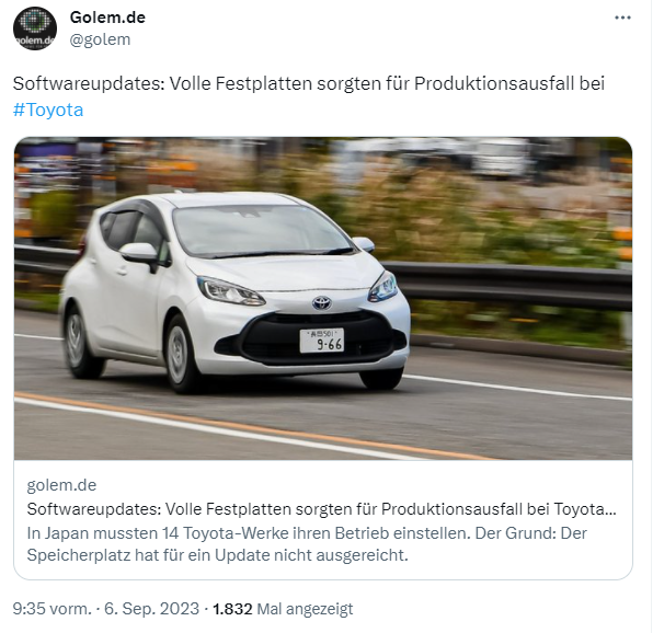 Toyota-Probleme