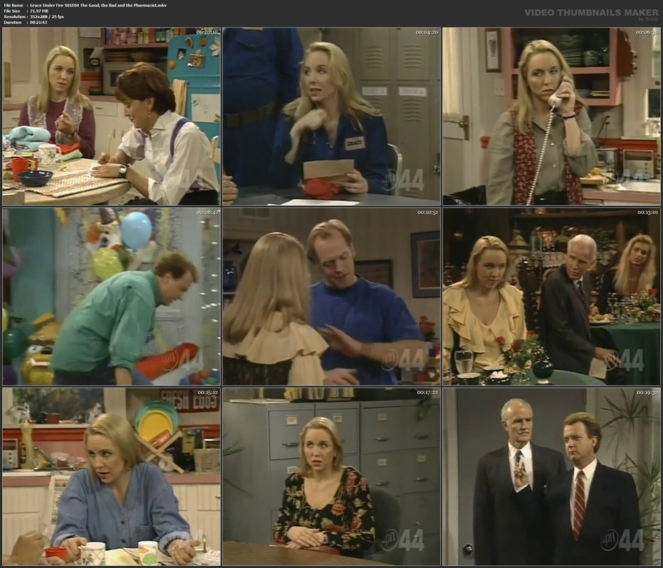 Grace Under Fire S01E04 The Good, the Bad and the Pharmacist.mkv